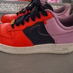 Nike Women's Sneakers Red Black Purple